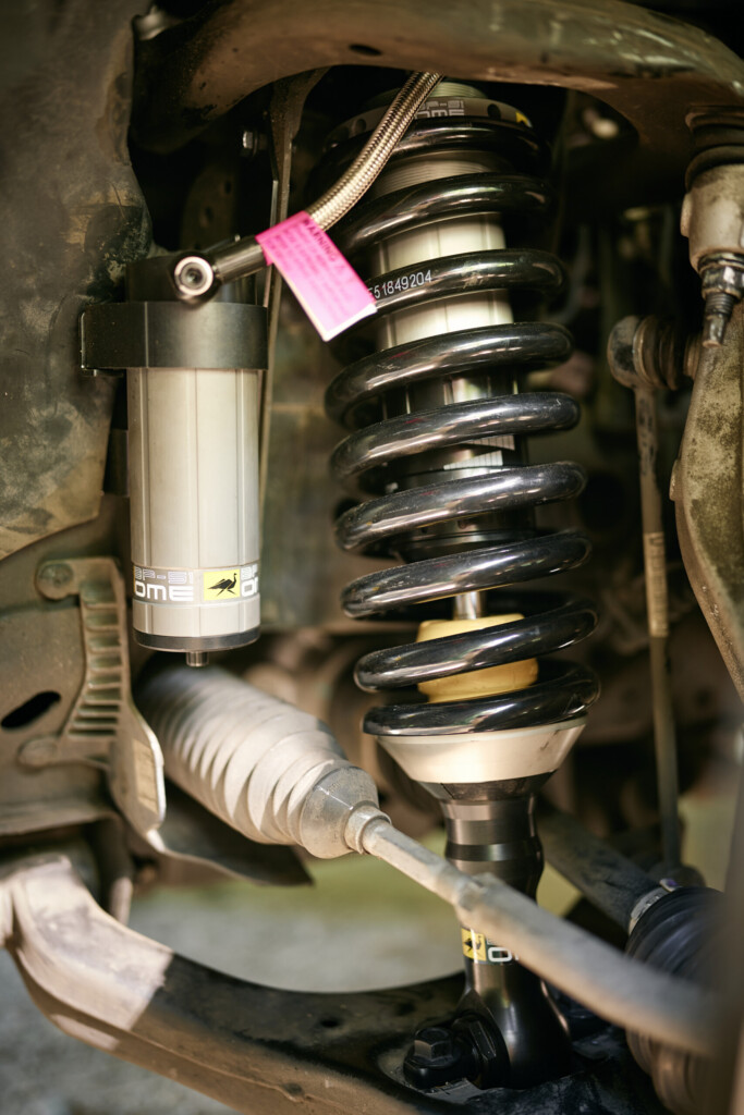 OME BP51 Fahrwerk an der Vorderachse des Ford Ranger Platinum