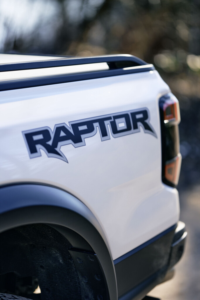 Raptor-Schriftzug am Ford Ranger Raptor