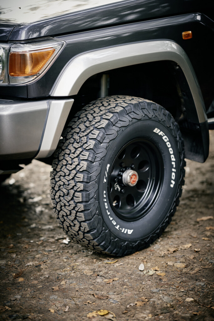 BF Goodrich All-Terrain Reifen am Toyota Land Cruiser GRJ76