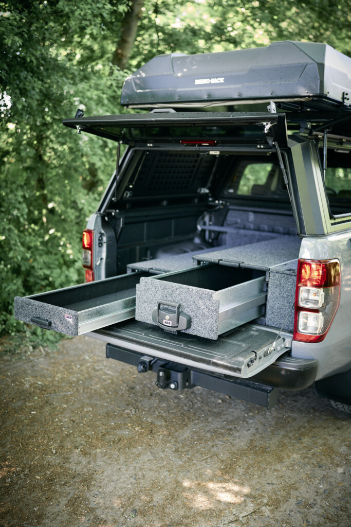 Outback Schubladensystem im RSI Hardtop des Ford Ranger