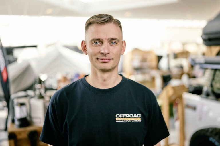 Grischa, managing director of Offroad Manufaktur Hamburg
